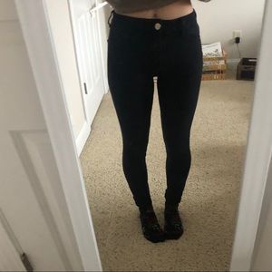 American eagle X4 jeggings (black)